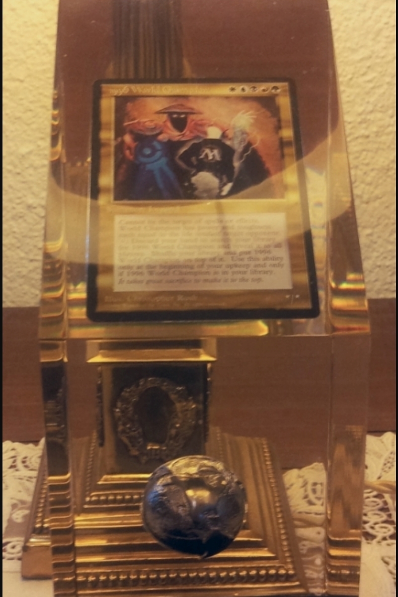 1996 World Champion (under glass) / The Magic Librarities