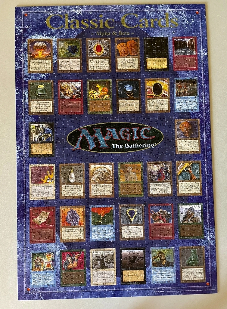 Retro MTG jigsaw puzzle