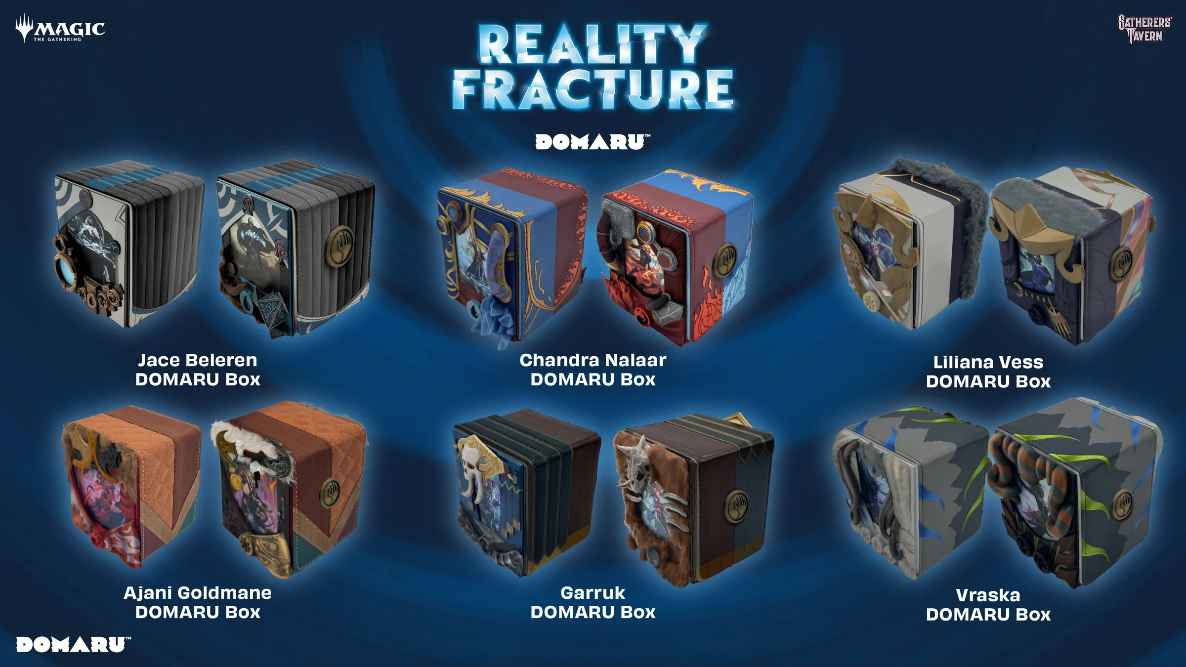 Gatherers Tavern Reveals Upcoming Reality Fracture Deckboxes