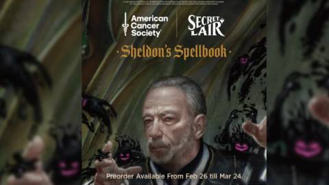 Sheldon's Spellbook Secret Lair announced to benefit the American Cancer Society