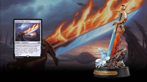 Real-life Sword of Fire & Ice Statue Coming in February